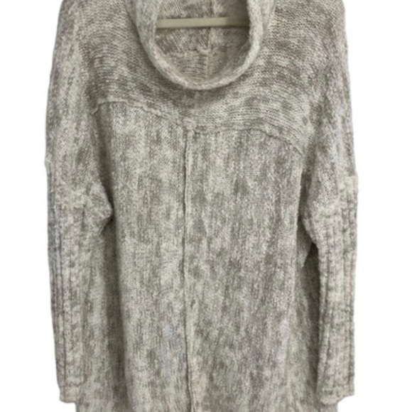 Free People Nightingale chunky oversized tunic sweater size Medium - Picture 4 of 6